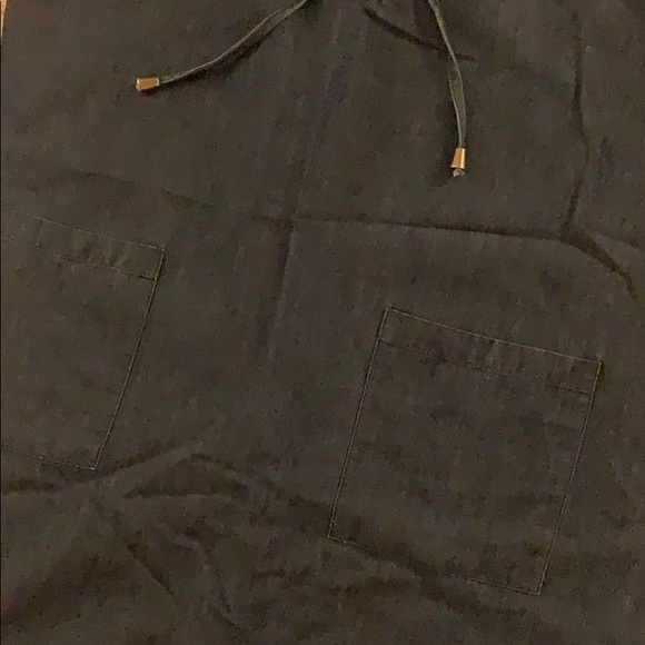 Chambray Criss Cross Dress - Picture 3 of 6